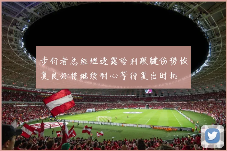 步行者总经理透露哈利跟腱伤势恢复良好将继续耐心等待复出时机